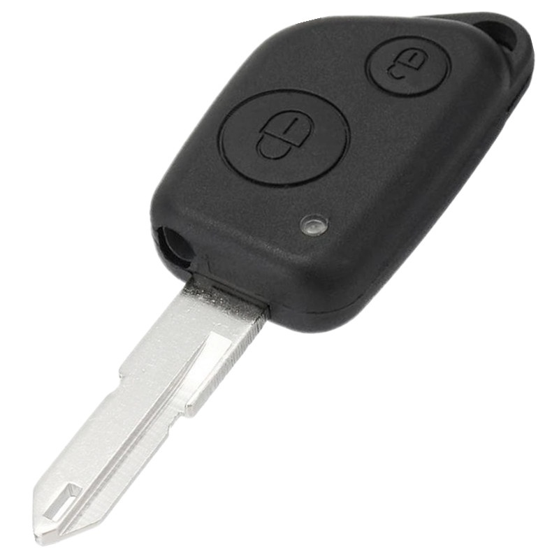 5PCS  2 button remote key blank NE72 blade for peugeot/citroen