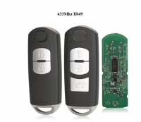 2/3 Buttons Smart Key 433Mhz ID49 for MAZDA CX-3 Axela CX-5 Atenza Model