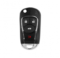 10pcs Xhorse XKBU02EN Wire Flip Universal Remote Key for Buick Style 4 Buttons for VVDI VVDI2 Key Tool English Version