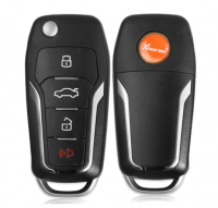 10PCS/LOT ْXhorse XEFO01EN Universal Super Remote Flip Key 4 Buttons Ford Type