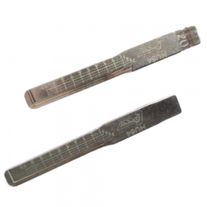 10Pcs/Lot HU64 Engraved Line Key Blade For Benz Maybach Scale Shearing Teeth Cutting Key Blank 2 IN 1 20#