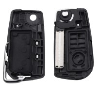 3 Button Flip Remote Key Shell Cover