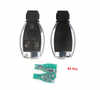 3 Buttons remote key 433MHz 2 BATTERY For Mercedes Benz NEC BGA BE auto key