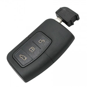 Smart keyless Car Remote Key 433mhz 4d63 for Ford C-Max Focus MK2 Kuga Mondeo Galaxy HU101 Blade Fob Keyless Go 3M5T15K601-DC/DB