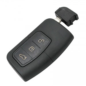 Inteligentny bezkluczykowy kluczyk samochodowy z pilotem 433mhz 4d63 dla forda c-max Focus MK2 Kuga Mondeo Galaxy HU101 Blade Fob Keyless Go 3M5T15K601-DC/DB