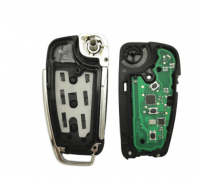 Folding Flip 3 Button Remote Car Key FSK 315/434Mhz 8E Chip  for Audi A6 A6L S6 Q7 2006 2007-2012