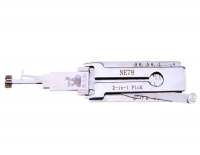 Lishi NE78 2 em 1 decodificador e pick