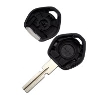 3pcs 1 button remote key shell with led light
