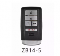 5 pçs/lote chave inteligente remoto KD ZB14-3 ZB14-4 ZB14-5 original KEYDIY KD ZB chave inteligente ZB série controle remoto para programador de chave KD-X2