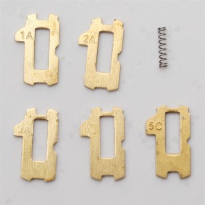 200pcs/lot MAZ24 Car Lock Reed Plate For Mazda Auto Lock Core Key Lock Repair Accessories Kits Locksmith Tools 5 x 40pcs