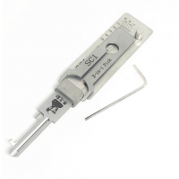 New Arrival LISHI SC1 2 in 1 Lock Pick for Open Lock Door House Key Opener Lockpick Set Locksmith Tools