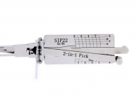 Lishi SIP22 2 in1 Decoder and Pick is designed for FIAT, LANCIA, ALFA ROMEO and IVECO