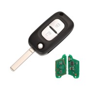 Renault Modified 2 button remote key with 7947chip  for after 2008 year vehicles