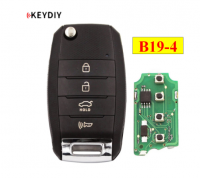 5 PCS KEYDIY série B B19-3 3 botão universal KD controle remoto para KD200 KD900 KD900+ URG200 KD-X2 mini KD para estilo KIA