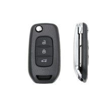 2pcs 3 Button Flip Remote Key 433Mhz PCF7961 4A Chip  for Renault Kadjar Captur Symbol Megane 3 2013 – 2017 VAC102