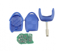 Car Smart Blue Remote Key 3 Button 433Mhz 4D63 Chip Fit for ford Transit MK7 2006-2014