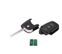 Ford Focus flip remote key 315/433MHZ with 4D63 chip, with windows auto close function  ford windows autoclose remote