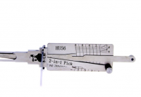 Lishi HU56 2 in1 Decoder and Pick is designed for VOLVO, SAAB and MITSUBISHI