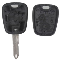 5PCS 2 button remote key blank with NE72 blade without logo for peugeot/citroen