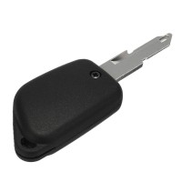 5PCS  2 button remote key blank NE72 blade for peugeot/citroen