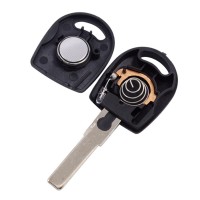 5PCS VW passat transponder key shell with led light