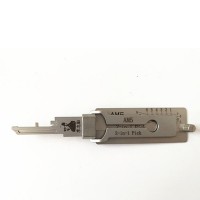 New Arrival LISHI AM5 2 in 1 Lock Pick for Open Lock Door House Key Opener Lockpick Set Locksmith Tools