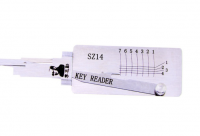 Lishi SZ14 Key Reader is designed for Suzuki [Profile: SU14/SZ14R