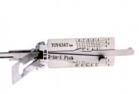 Lishi TOY43AT Ign 2in1 Decoder and Pick is designed for Toyota, Camry, Reiz, Corolla