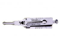 Lishi TOY43R 2in1 Decoder and Pick is designed for Subra XV, Old Toyota, Harvard H6 2009, Subra