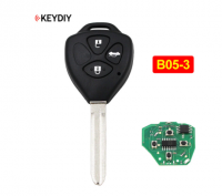 5PCS B05-3 B05-4 Universal 3/4 Button Remote Control Smart Car Key for KD900 KD900+ URG200 KD200 KD-X2 Mini KD B-Series Remote Key