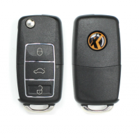 5pcs Xhorse VVDI Universal Wired Flip Remote Key 3 Buttons B5 Type XKB502、503、505、506EN