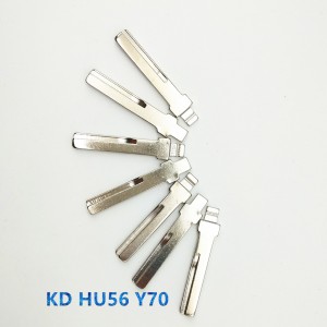 10Pcs/Lot  Xhorse KD VVDI HU56# HU56R Key Blade For Volvo Mitsubishi S40 Replacement Car Key Blank