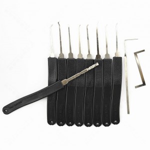 Set de 9 piese KLOM Black Single Hook