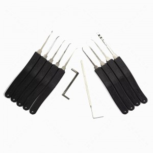 KLOM Black Single Hook 9-piece Set