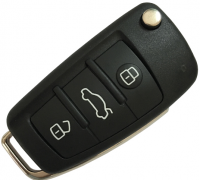 3 Button Remote Key 315/433mhz for Audi A4