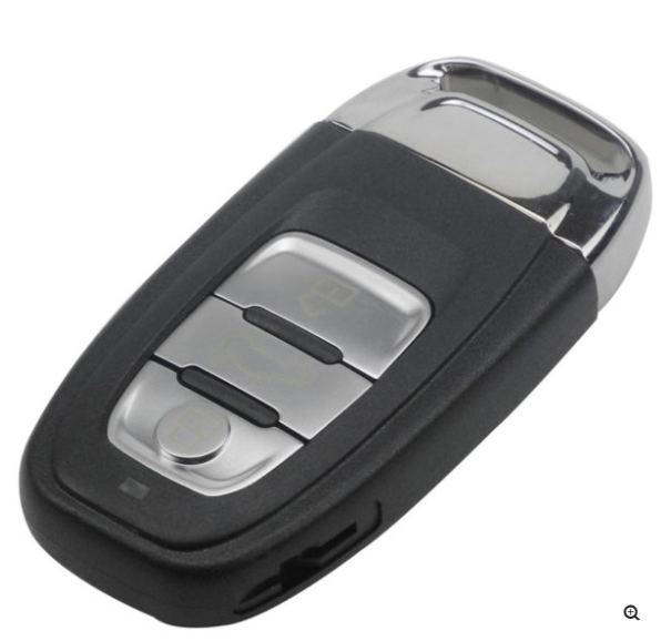3pcs Audi A4L,Q5 3 button Remote key Blank with emergency Key blade