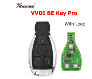 3 Buttons Xhorse VVDI BE Key Pro Improved Version Remote Key 315/433mhz for  Mercedes Benz