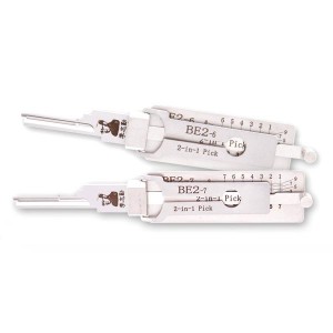 New Arrival Original Lishi BE2 BEST A 6-Pin & 7-Pin 2-in-1 Residential Tools