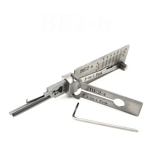 New Arrival Original Lishi BE2 BEST A 6-Pin & 7-Pin 2-in-1 Residential Tools