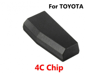 10 peças original do carro remoto chave transponder id4c 4c chip para toyota immobilizer em branco chip de carbono