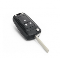 5PCS Flip Folding Remote Car Key Shell For Chevrolet Cruze Epica Lova Camaro Impala 2 3 4 5 Button HU100 Blade Replacement