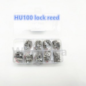 200pcs/lot HU100 Car Lock Reed Locking Plate For Chevrolet/Mai Rui bao/Cruze/Camaro Buick New Regal LaCrosse GL8