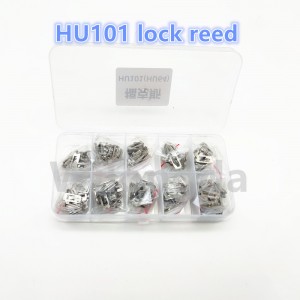 200pcs/lot HU101 Car Lock Reed Plate For Ford Focus Fiesta Ecosport Brass Material Locksmith Tools Car Lock Repair Kit