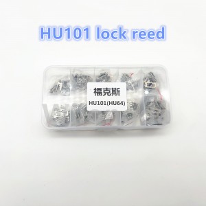 200pcs/lot HU101 Car Lock Reed Plate For Ford Focus Fiesta Ecosport Brass Material Locksmith Tools Car Lock Repair Kit