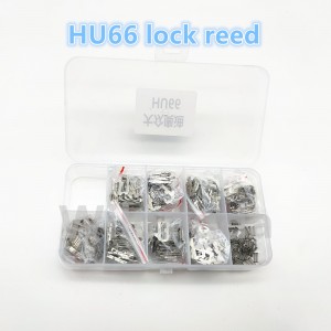 200pcs/lot Car Lock Reed HU66 Plate For AUDI VW Volkswagen Plate NO1.2.3.4,11.12.13.14 Each 25pcs For VW Lock Repair Kits