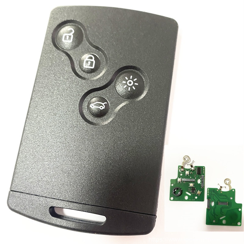 433MHz ID46-PCF7952A Chip Telecomandă inteligentă pentru chei de mașină Fob pentru Renault Megane 3 Laguna 3 Scenic Fluence fără cheie Mâini libere