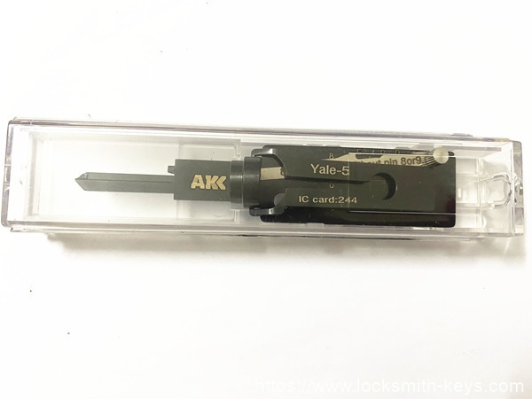 AKK Tools Yale-5 (5-Pin) 2 in 1 Pick for Yale Door Locks