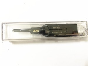 AKK Tools YALE6-B 2 en 1 Pick para cerraduras de puerta Cisa