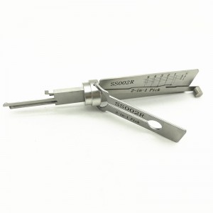 LISHI Civil Tool SS002R voor huisslot 2 IN1 LOCK PICK