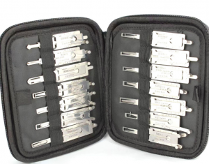 28PCS LISHI 2 IN 1 tool met Magnetische Tas Draagtas HU66 HU64 HU100 HU101 HON66 HU92 SIP22 HU83 VA2T NSN14 CY24 FO38